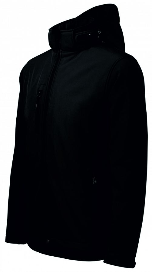Pánská bunda softshellový Performance 522 s kapucí černá